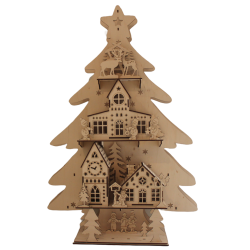 Sapin village de Noël...