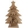 Sapin village de Noël (grand modèle)