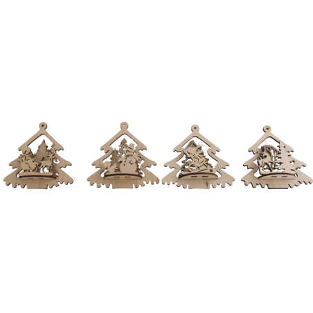 Décorations à suspendre sapins de Noël