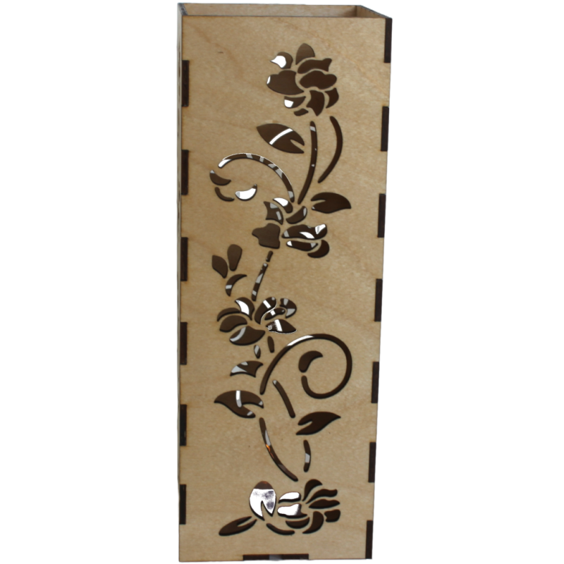 Photophore motif fleurs