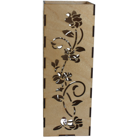 Photophore motif fleurs