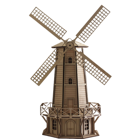 Grand moulin 3D