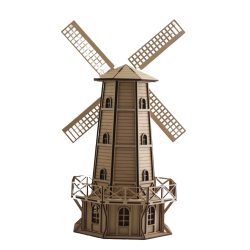 Grand moulin 3D