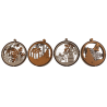 Boules multicouches