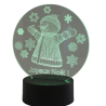 Lampe Bonhomme de neige