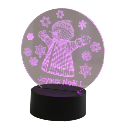 Lampe Bonhomme de neige