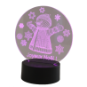 Lampe Bonhomme de neige