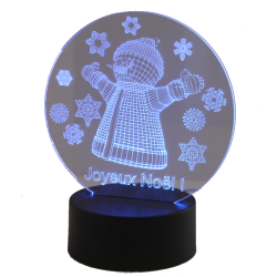 Lampe Bonhomme de neige