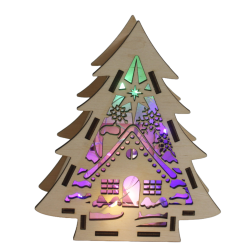 Lanterne sapin de Noël