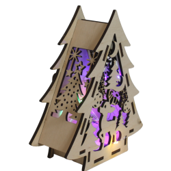 Lanterne sapin de Noël