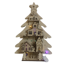 Sapin village de Noël...