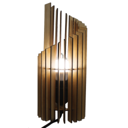 Luminaire cylindre spirale