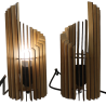 Luminaire cylindre spirale