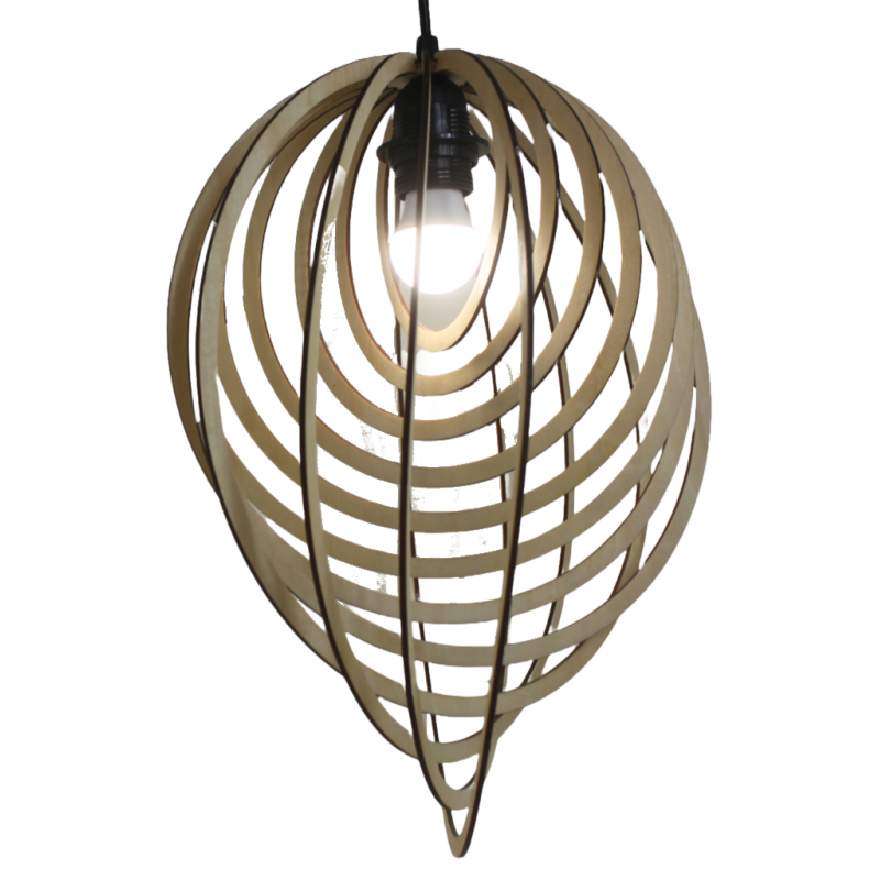Luminaire cercles concentriques