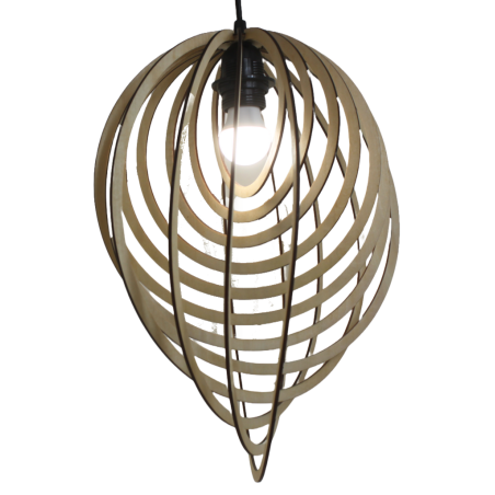 Luminaire cercles concentriques