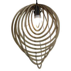 Luminaire cercles concentriques