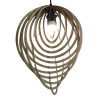 Luminaire cercles concentriques