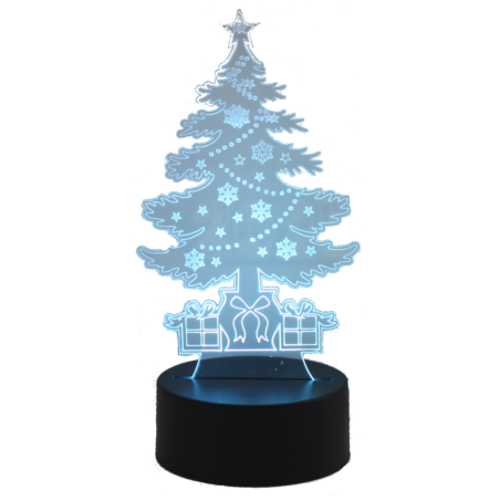 Lampe sapin de Noël