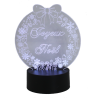 Lampe couronne de Noël