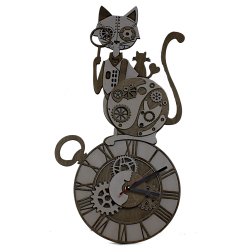 Pendule chat