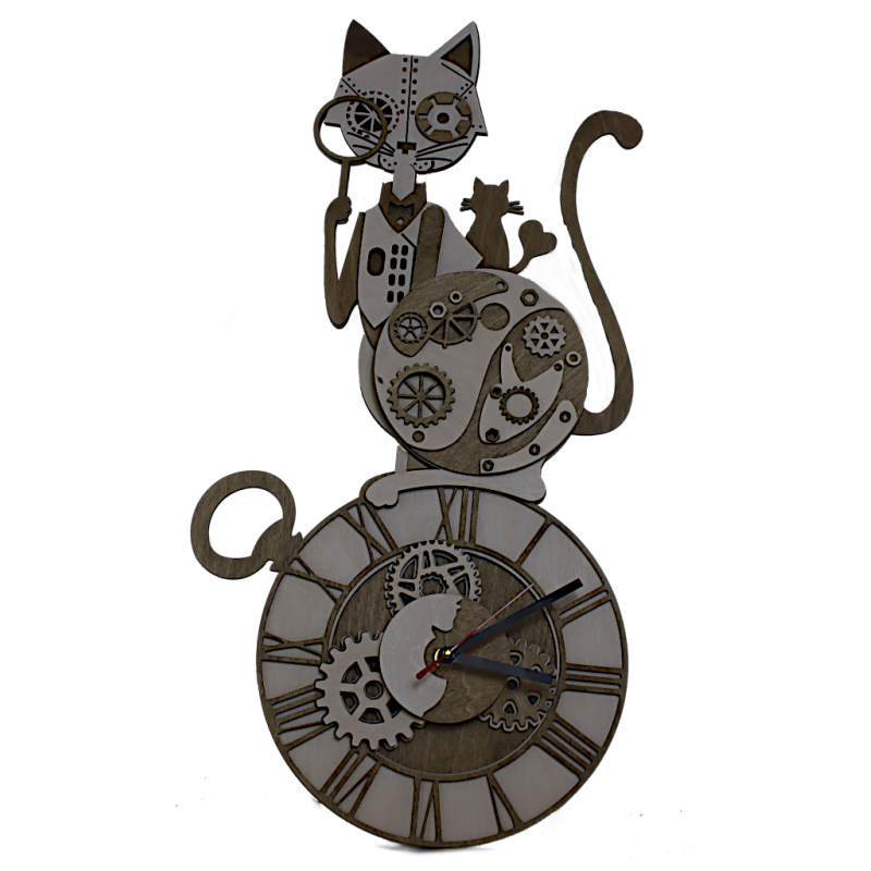 Pendule chat