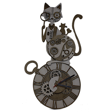 Pendule chat